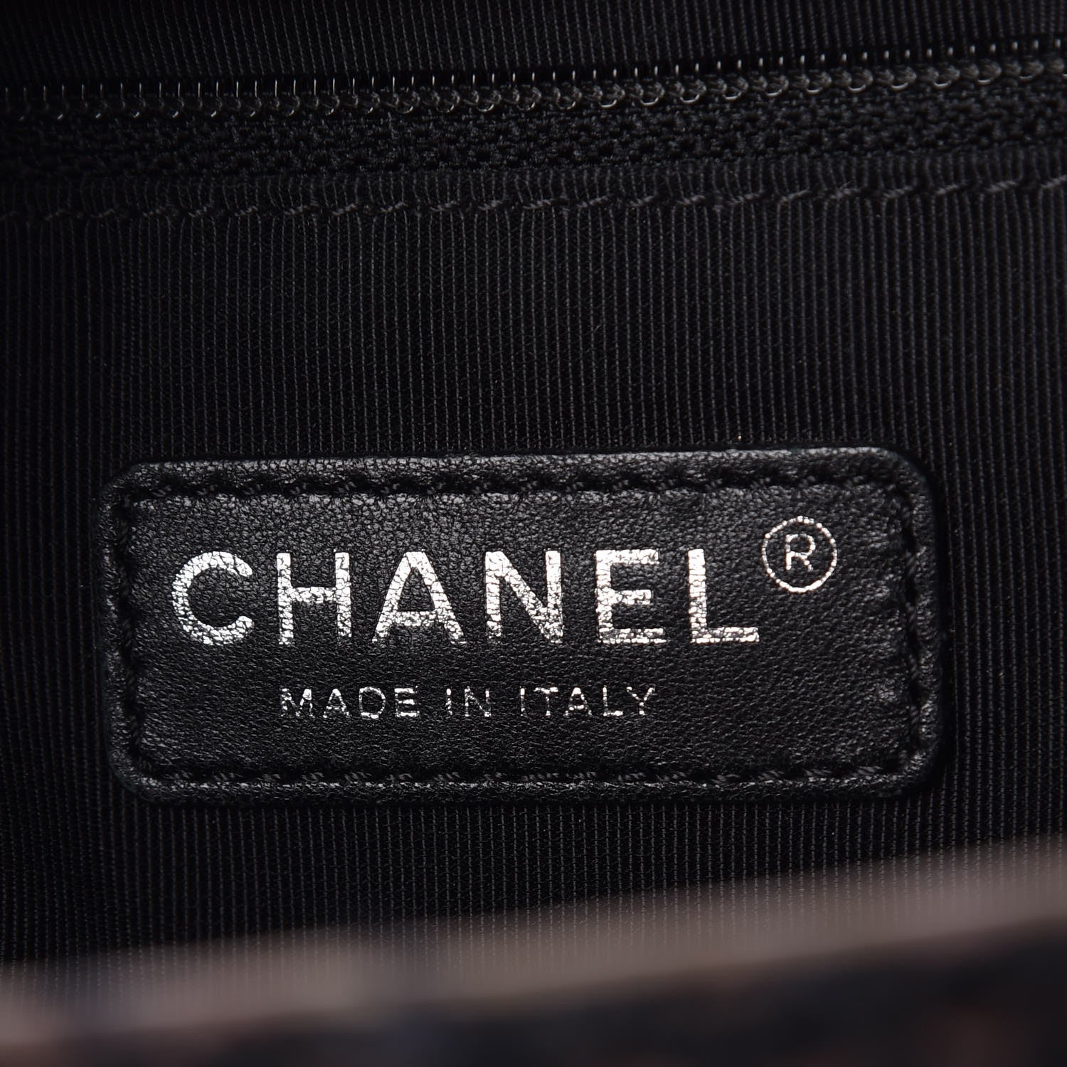 Chanel Aged Calfskin Tweed Medium Secrets Tote Taupe 6 of 7