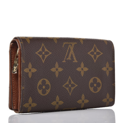 Louis Vuitton Monogram Porte-Monnaie Billets Tresor Wallet 3 of 12