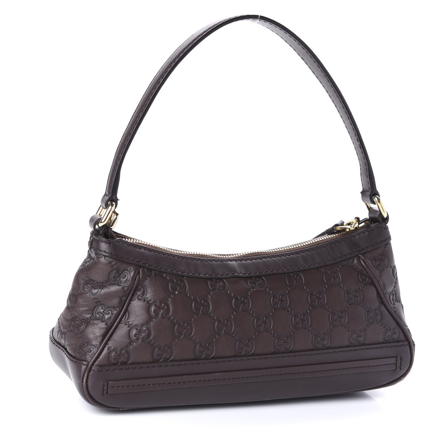 Gucci Guccissima Small Mayfair Shoulder Bag Brown 3 of 10