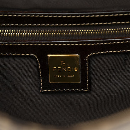 Fendi Vinyl Zucchino Baguette Tobacco 5 of 10