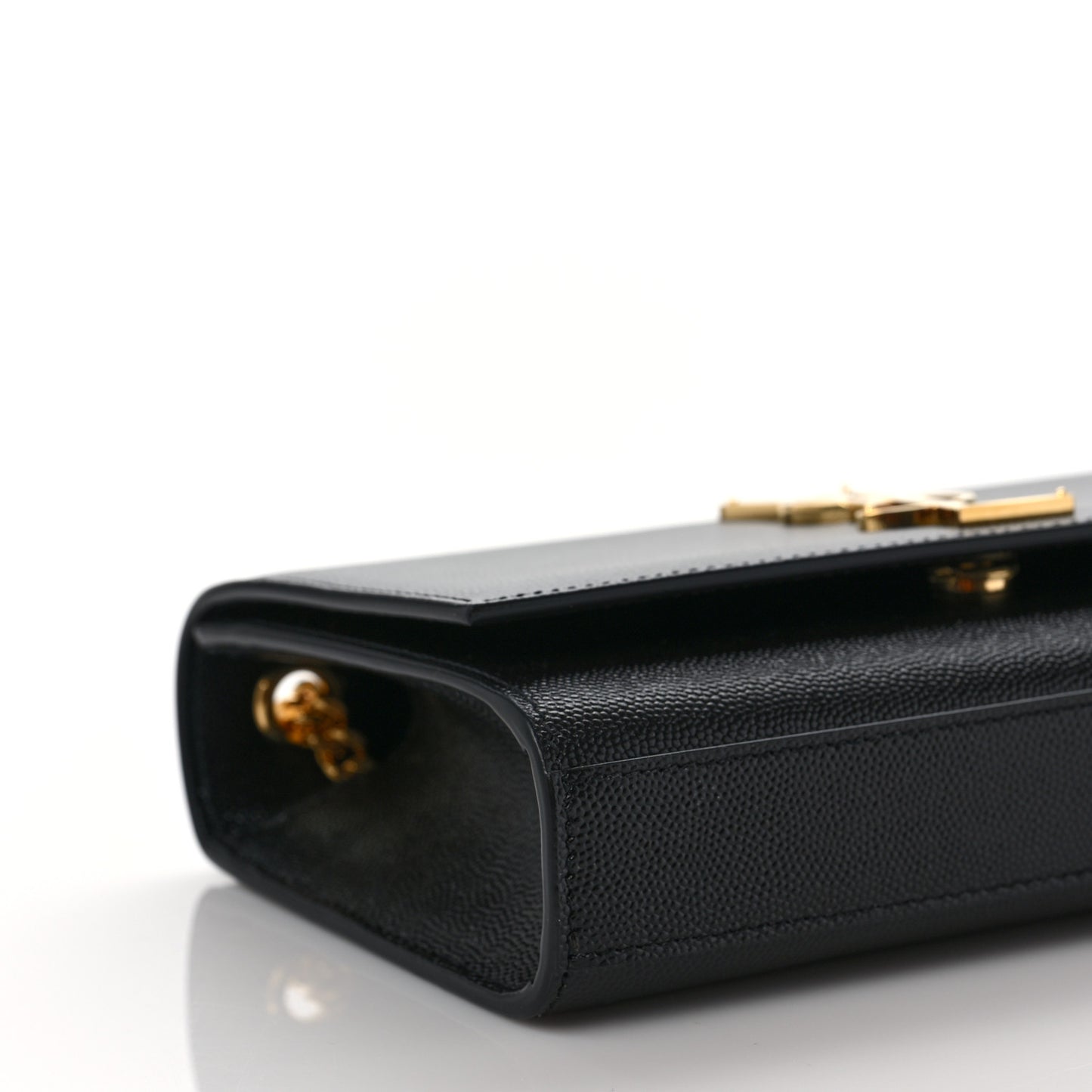 Grain De Poudre Small Monogram Kate Satchel Black