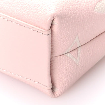 Louis Vuitton Empreinte Monogram Giant Madeleine Nano Rose White Quartz 9 of 9