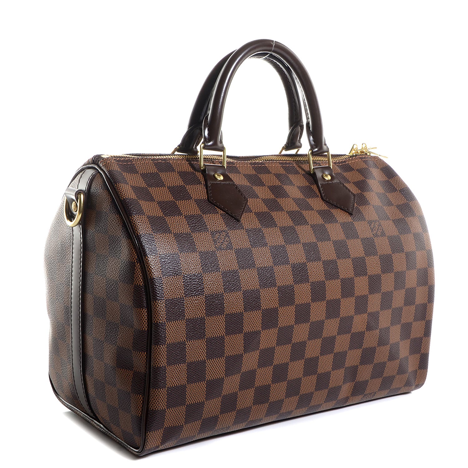 Louis Vuitton Damier Ebene Speedy Bandouliere 30 3 of 9