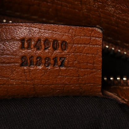 Gucci Calfskin Large Horsebit Chain Hobo Brown 7 of 11