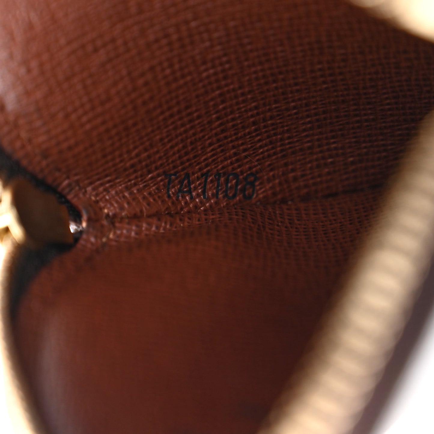 Monogram Round Coin Purse