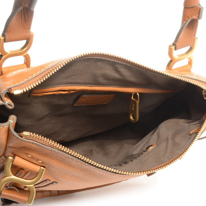 Chloe Calfskin Medium Marcie Satchel Brown Sugar 5 of 9
