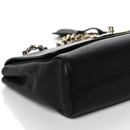 Mulberry Glossy Goatskin Medium Lily Black 10 of 11