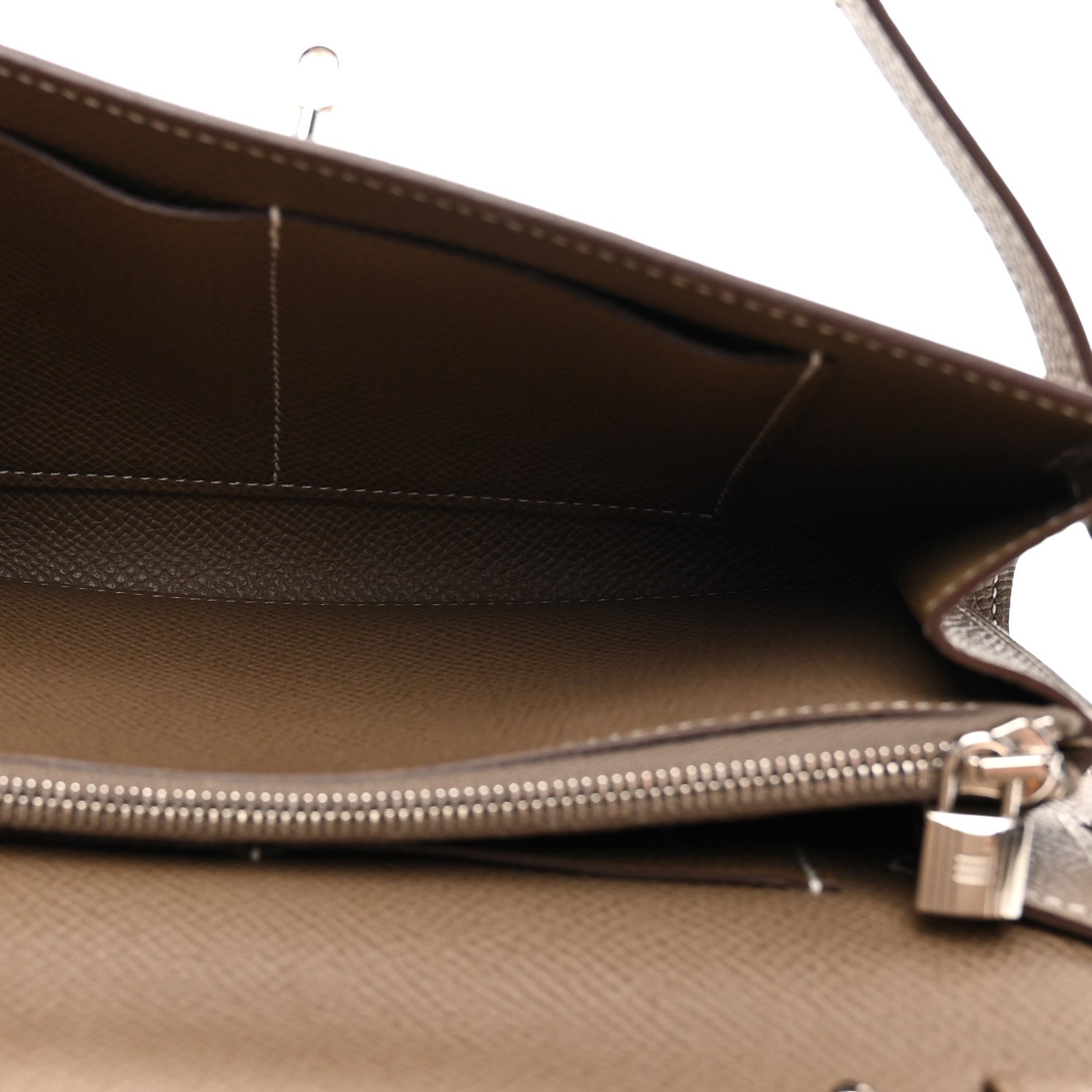 Hermes Epsom Kelly Wallet To Go Etoupe 6 of 11
