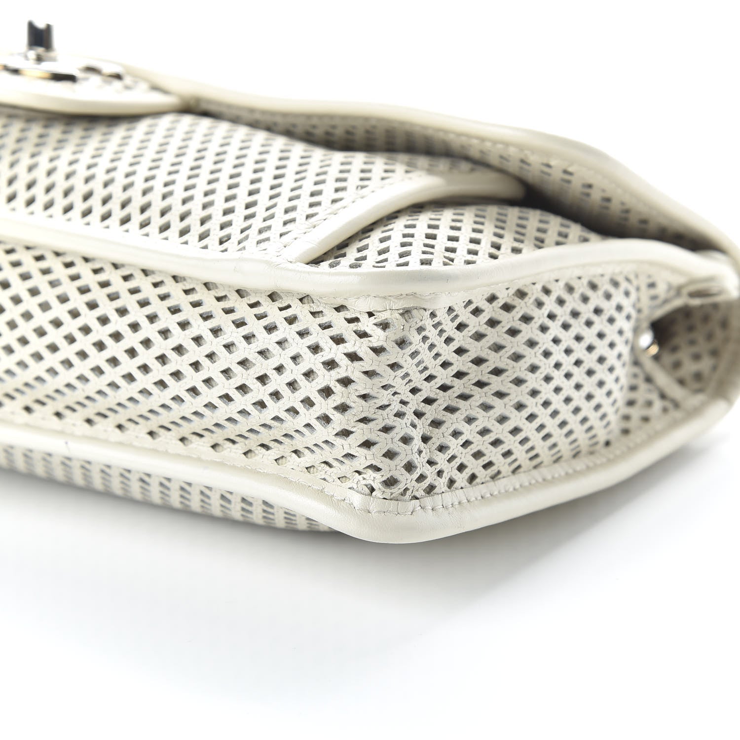Chanel Perforated Calfskin Up In The Air Flap White 7 of 10