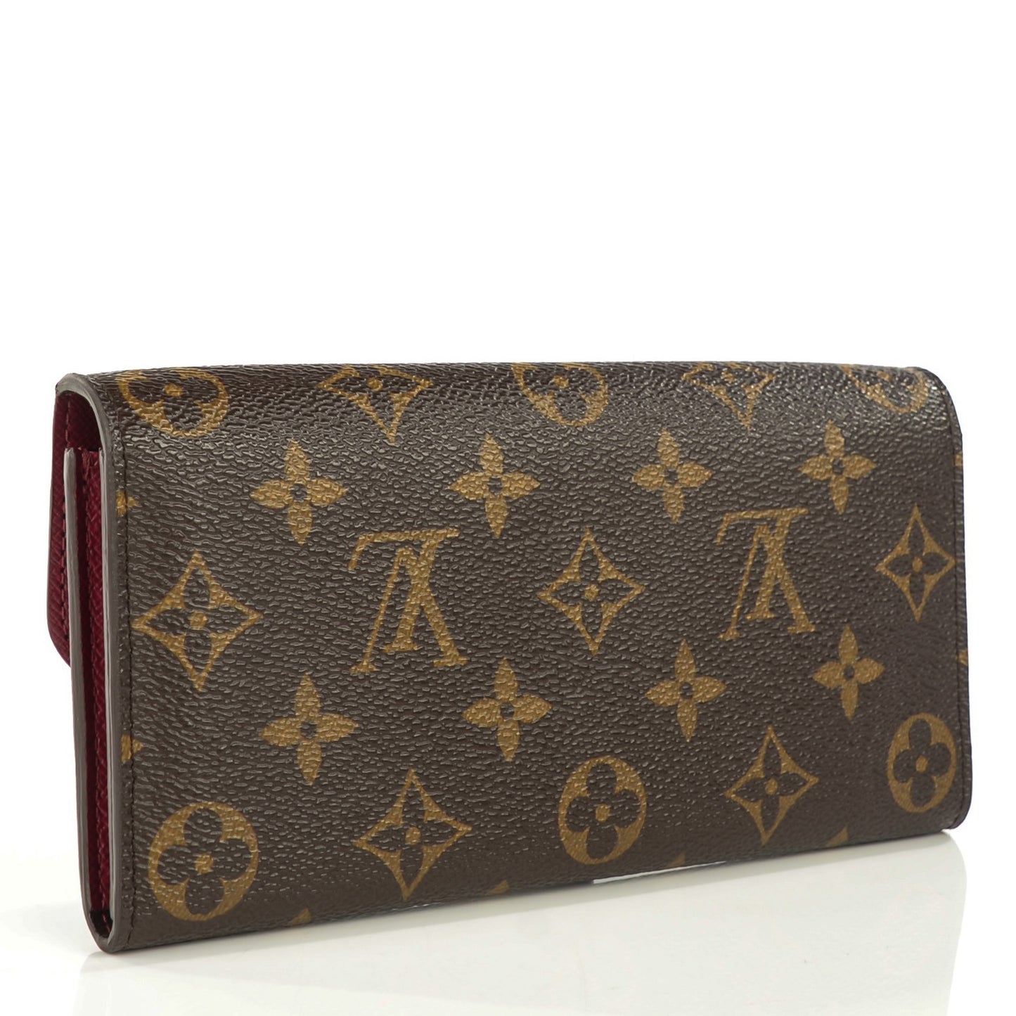 Monogram Emilie Wallet Fuchsia