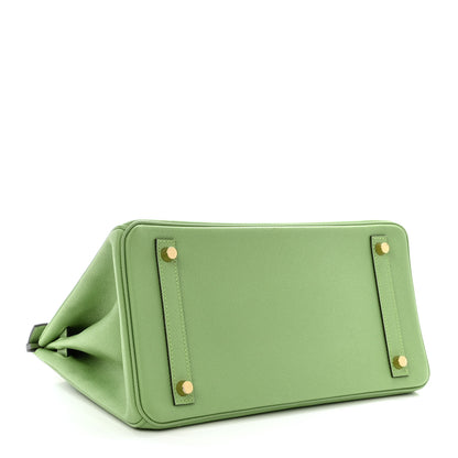 Hermes Epsom BIRKIN 30 Vert Criquet 4 of 15