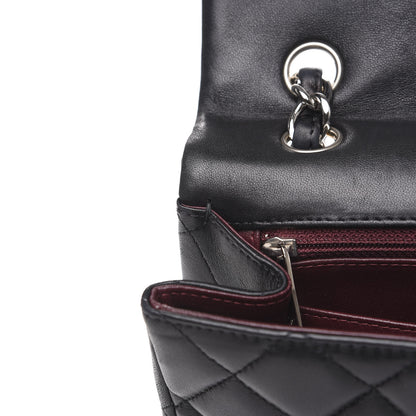 Chanel Lambskin Quilted Maxi Single Flap Black 19 of 20