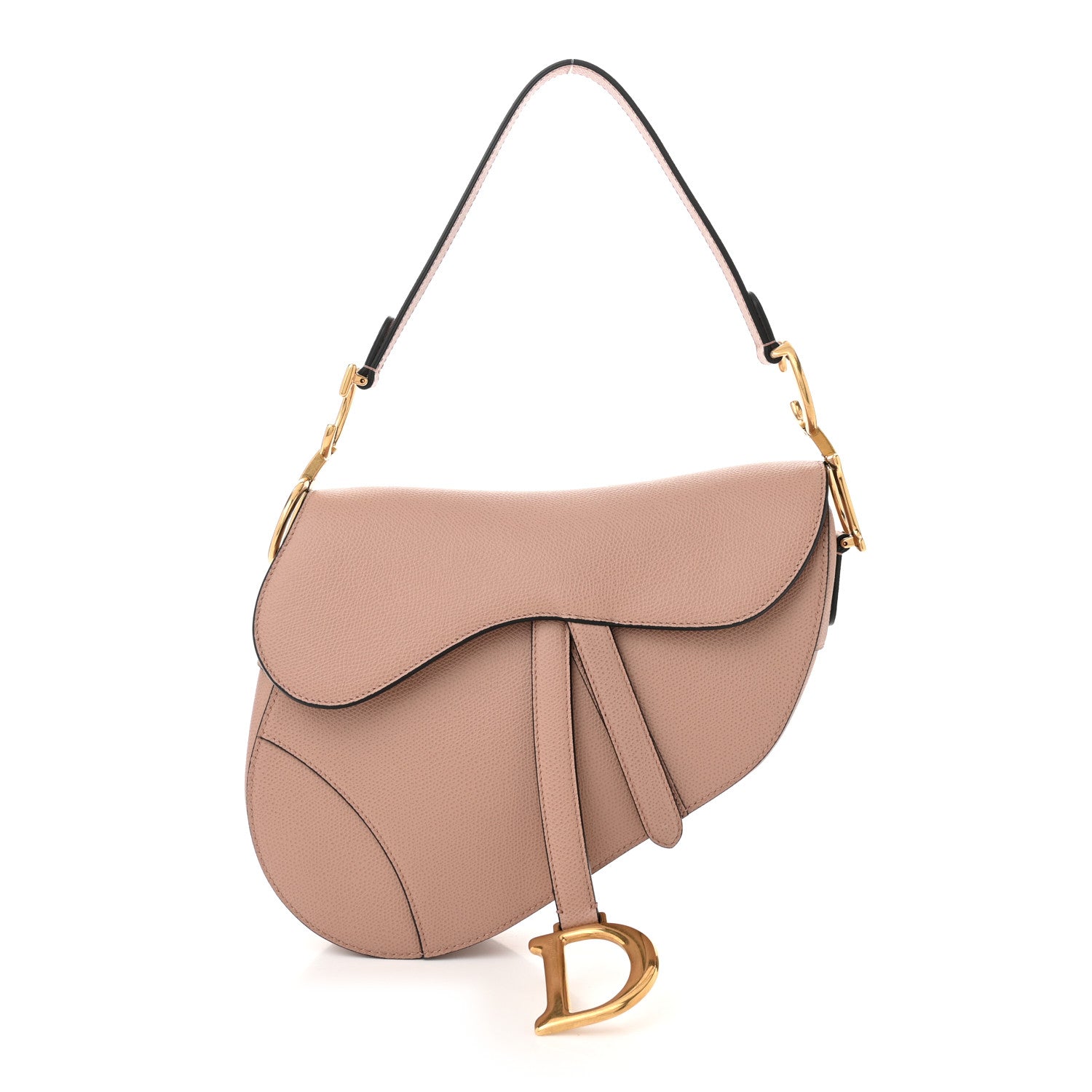 Christian Dior Grained Calfskin Saddle Bag Fard 1 of 10