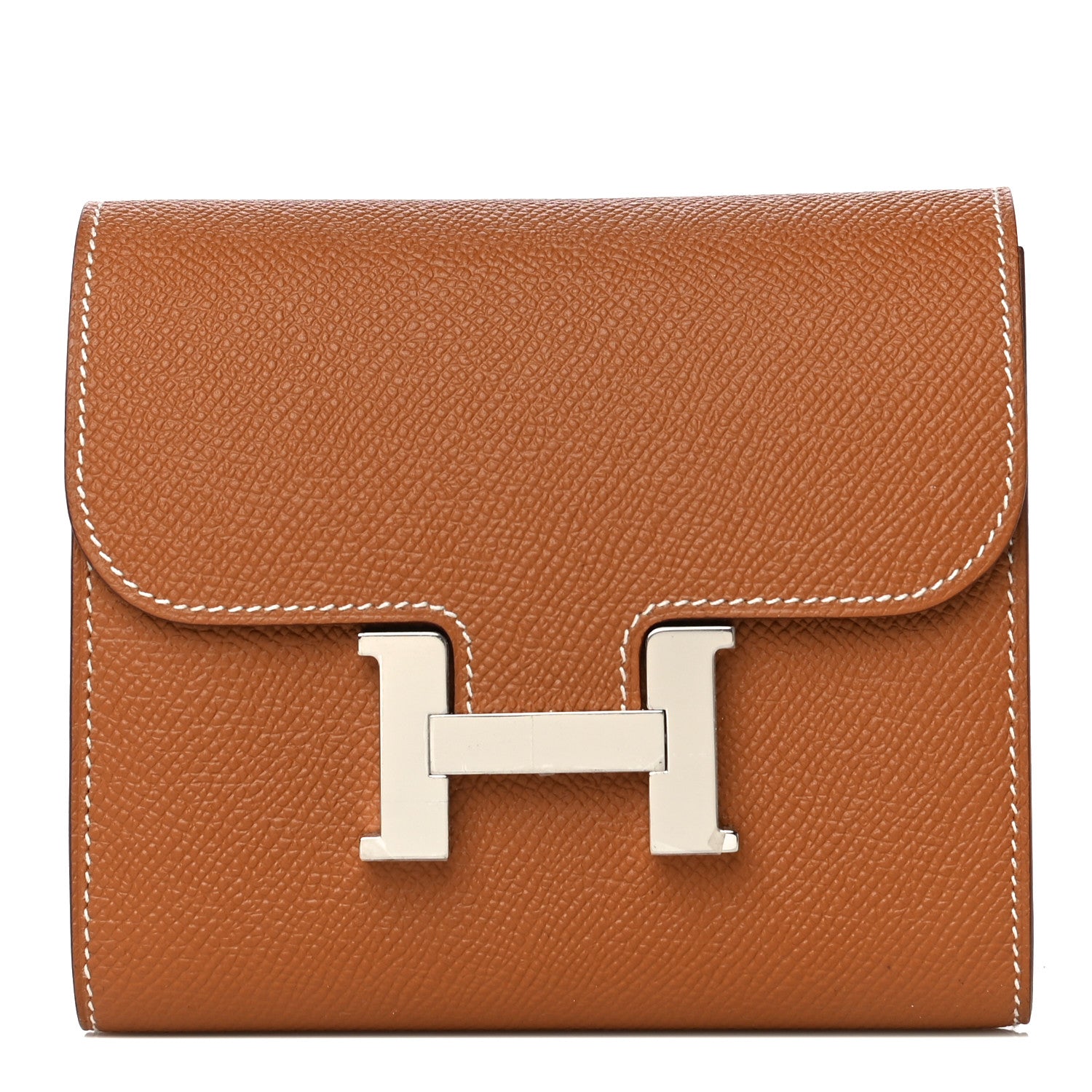 Hermes Epsom Constance Short Wallet Gold 1 of 13