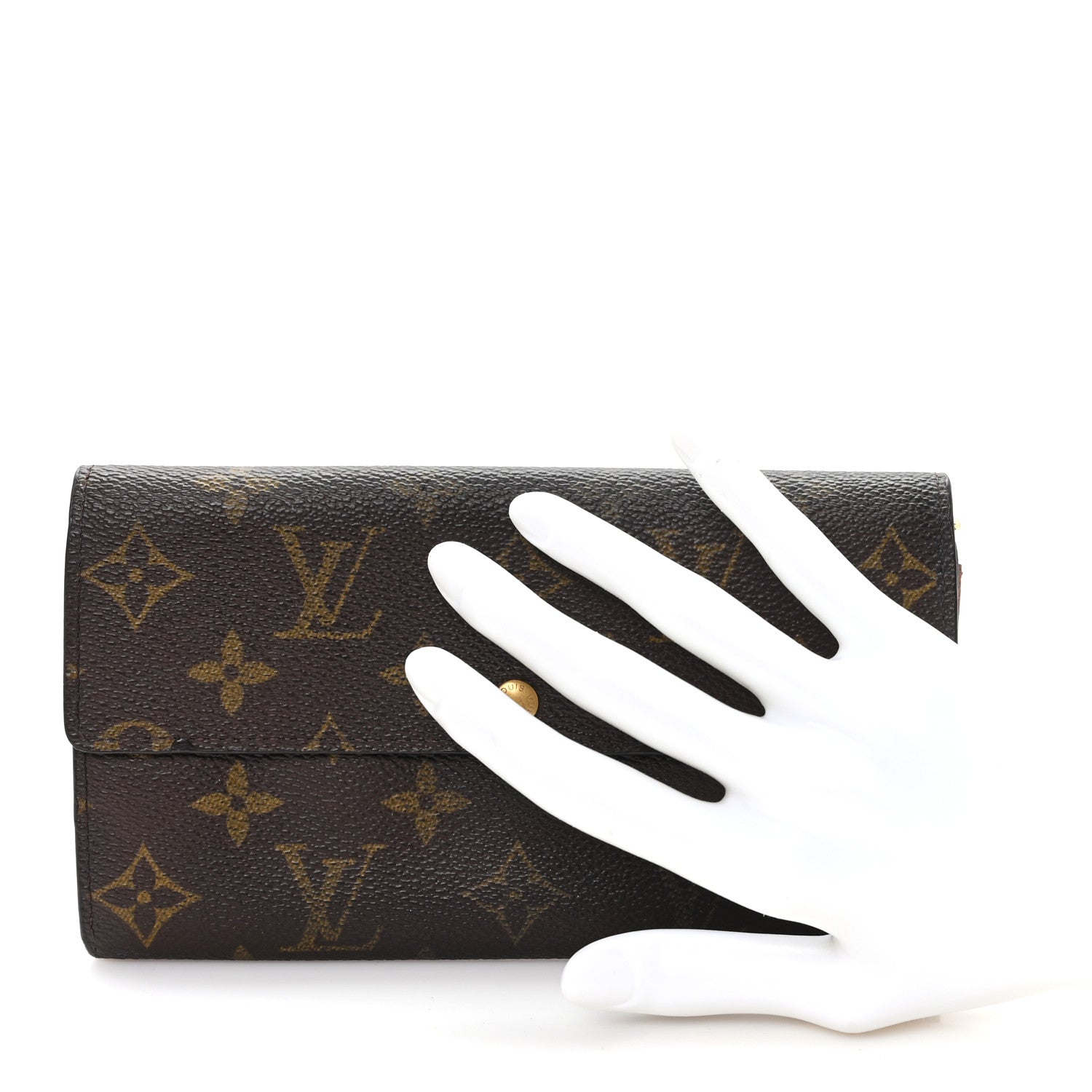 Louis Vuitton Monogram Sarah Wallet 2 of 8