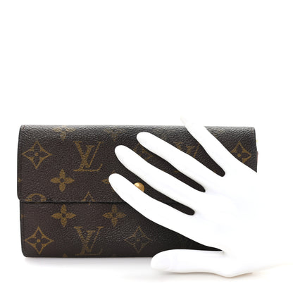 Louis Vuitton Monogram Sarah Wallet 2 of 8