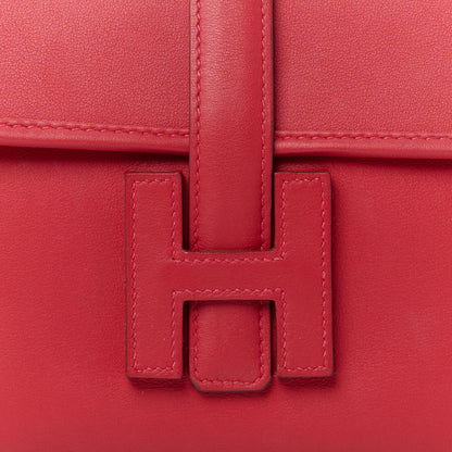 Hermes Swift Jige Elan 29 Clutch Rouge Tomate 8 of 10