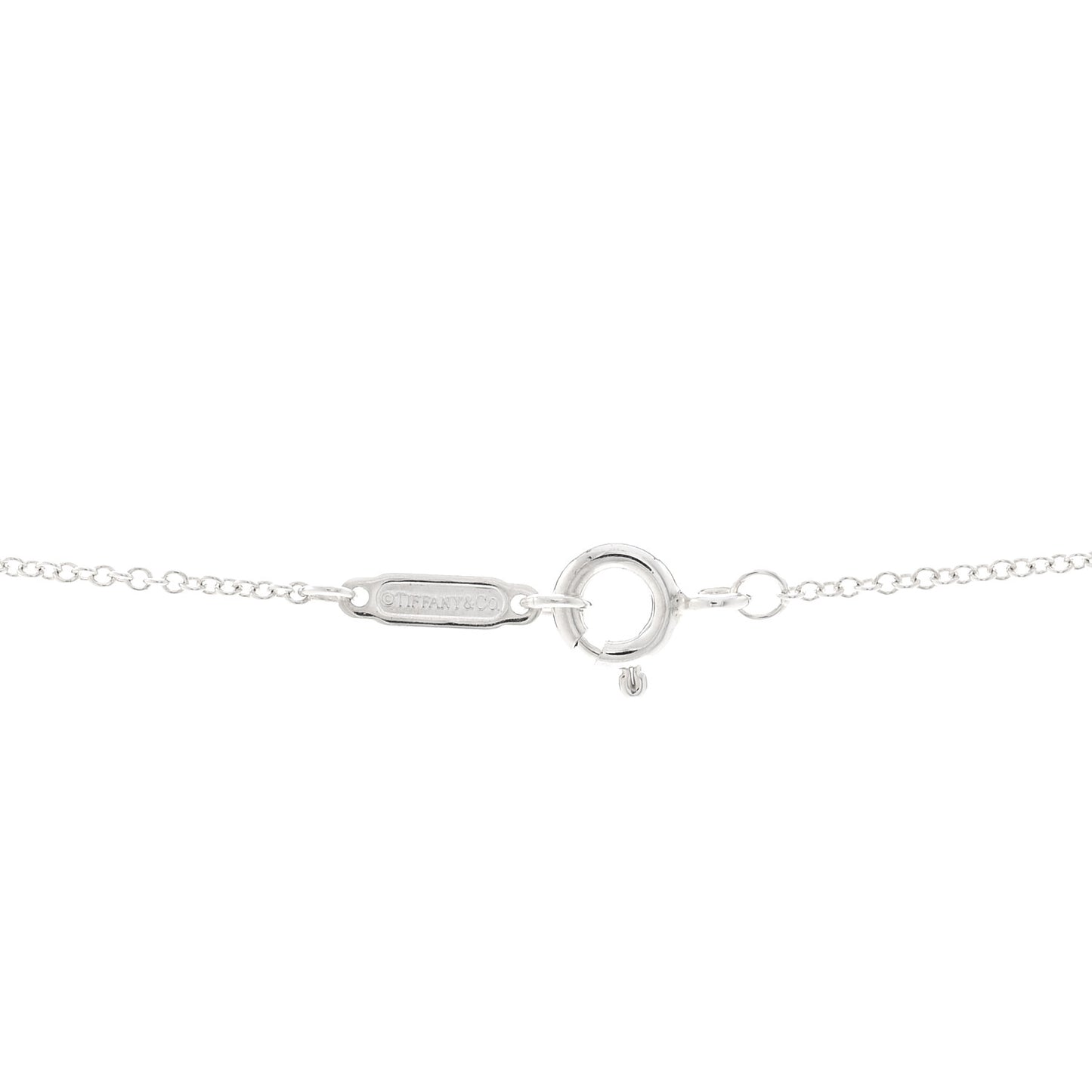 Sterling Silver 1837 Interlocking Circles Pendant Necklace
