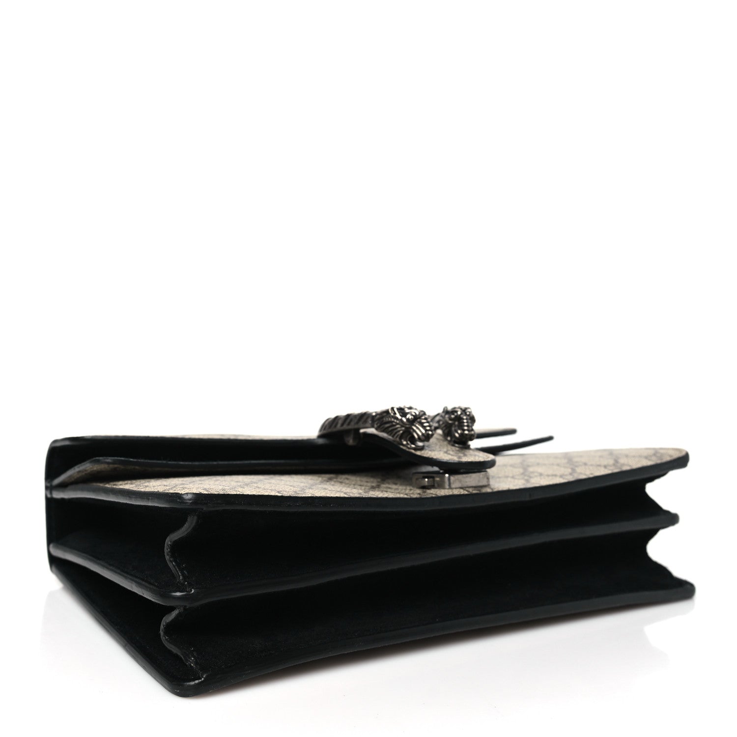 Gucci GG Supreme Monogram Small Dionysus Shoulder Bag Black 4 of 10