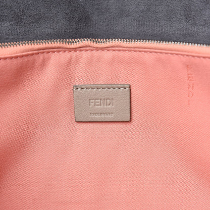 Fendi Vitello Flamingo Tube Macro Clutch Pesca 6 of 14