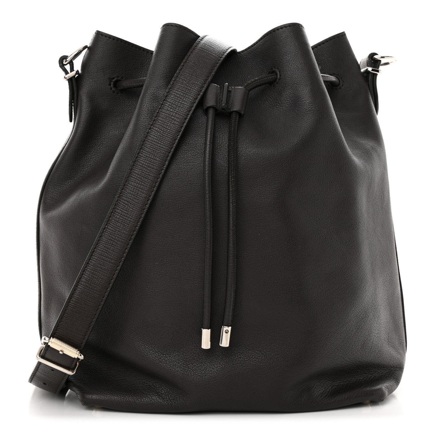 Proenza Schouler Calfskin Buffalo Large Bucket Bag Brown 1 of 14