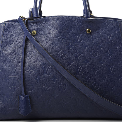 Louis Vuitton Empreinte Montaigne GM Iris 8 of 11
