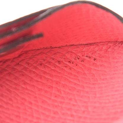 Hermes Epsom Bastia Coin Purse Rose Azalee 8 of 9