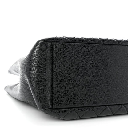 Chanel Caviar Quilted Grand Shopping Tote GST Black 9 of 10
