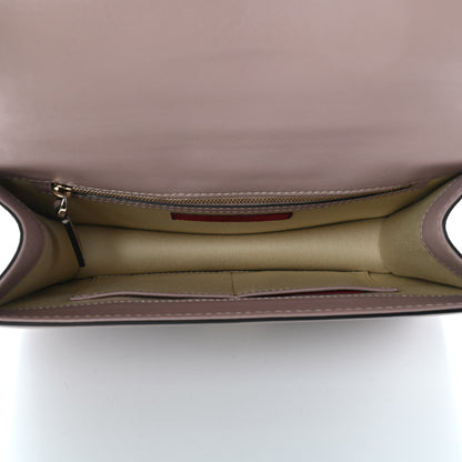 Valentino Garavani Vitello Medium Glam Lock Rockstud Flap Poudre 4 of 4