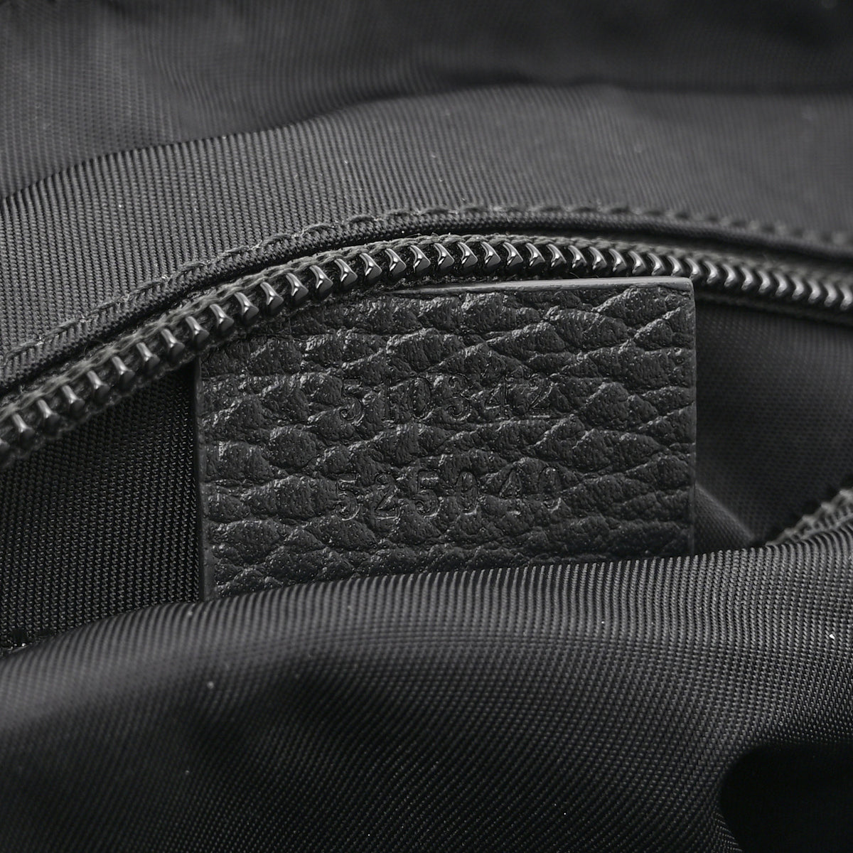 Nylon Monogram Dollar Calfskin Flat Messenger Bag Black