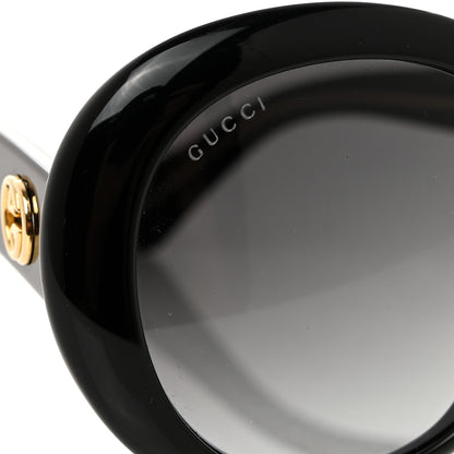 Gucci Acetate Round GG Sunglasses GG3815S Black 7 of 8