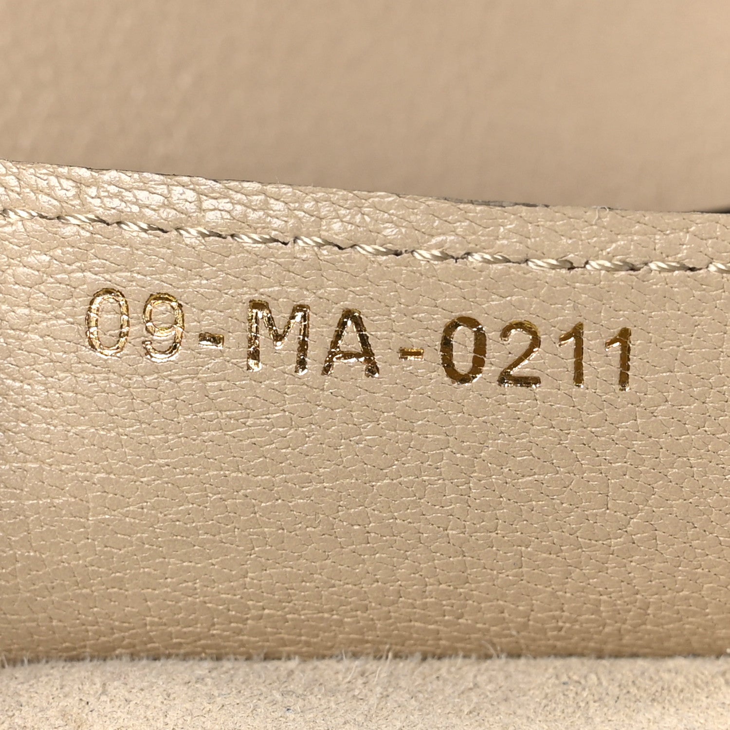 Christian Dior Shiny Goatskin Saddle Bag Corda 7 of 10