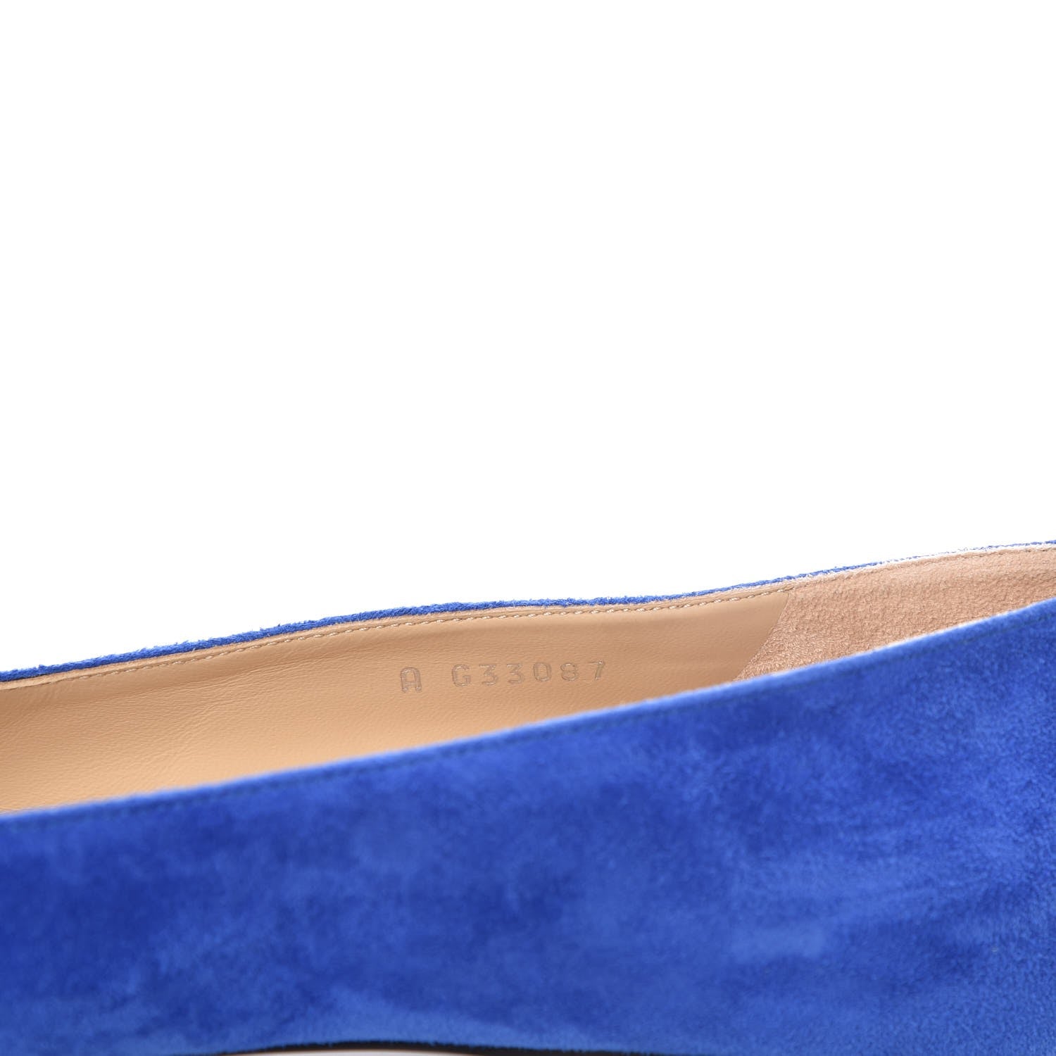 Chanel Suede Satin Cap Toe Gabrielle Ballerina Flats 39.5 Royal Blue Black 9 of 10
