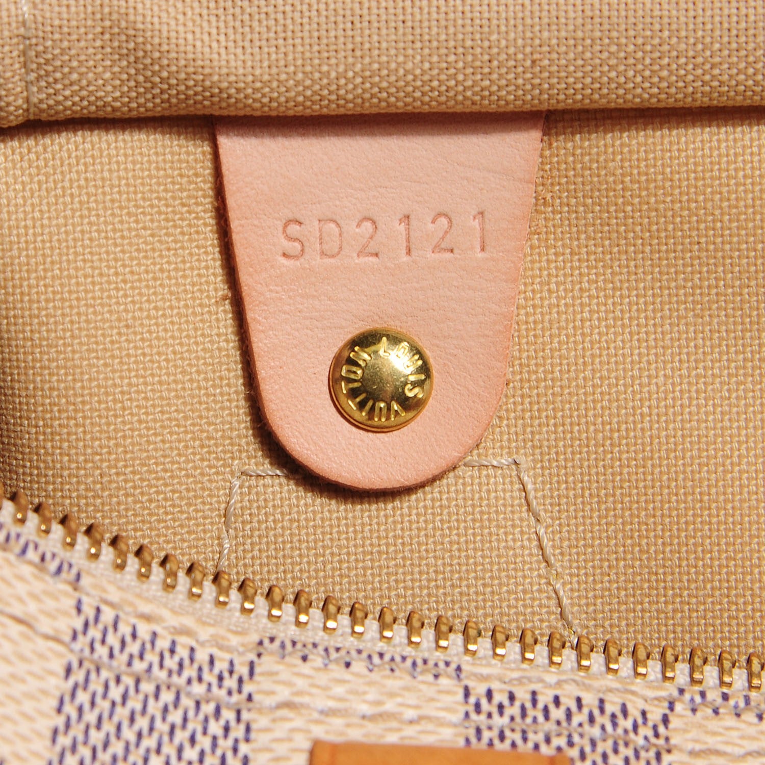 Louis Vuitton Damier Azur Speedy 30 7 of 7