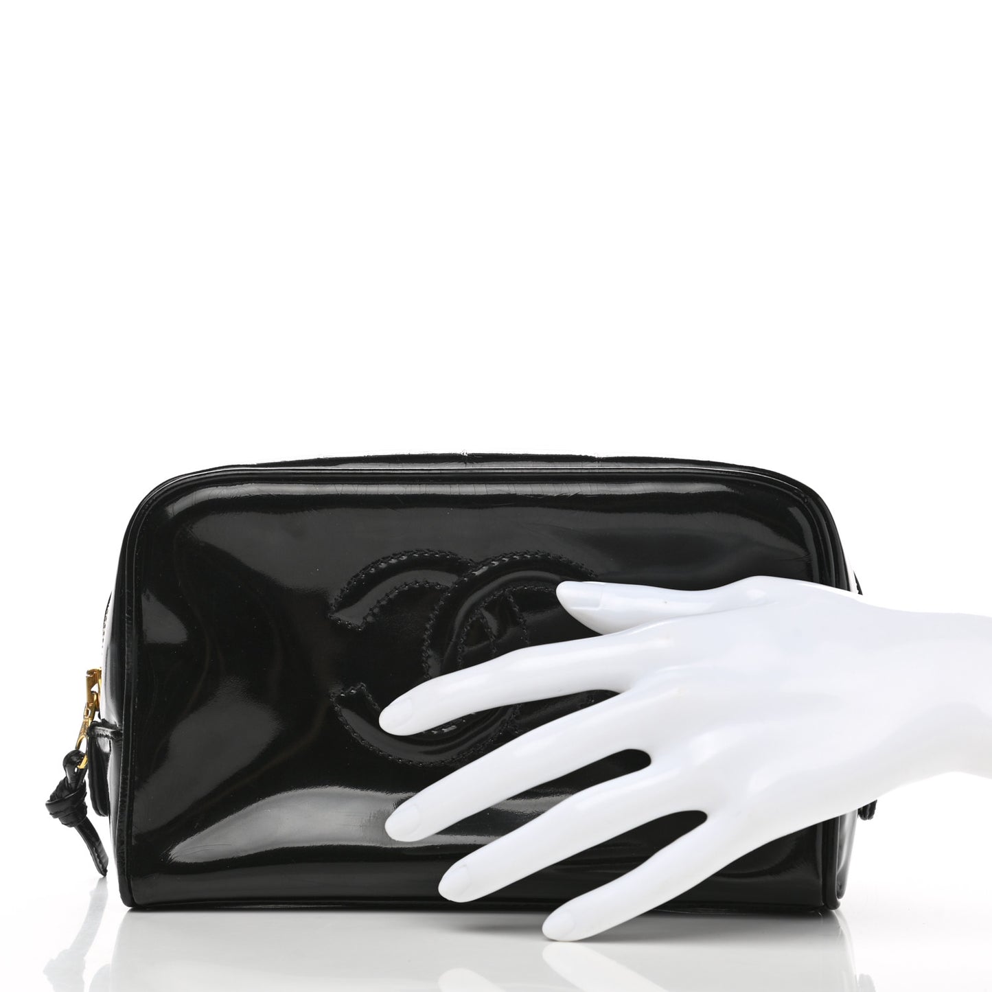 Patent Timeless CC Cosmetic Pouch Black