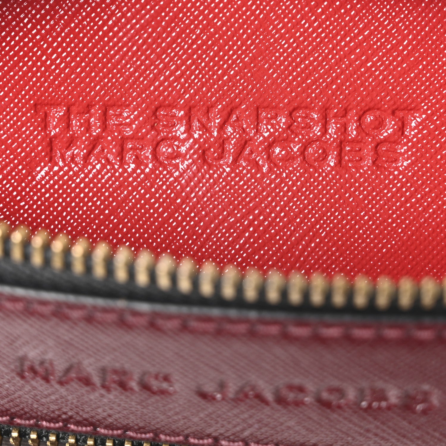 Marc Jacobs Saffiano Small Snapshot Camera Bag Red Multicolor 5 of 9