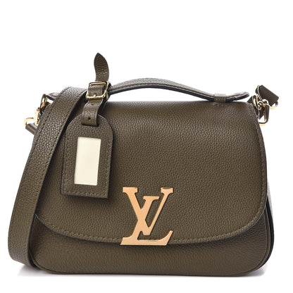 Louis Vuitton Grained Calfskin Vivienne NM Kaki 1 of 10