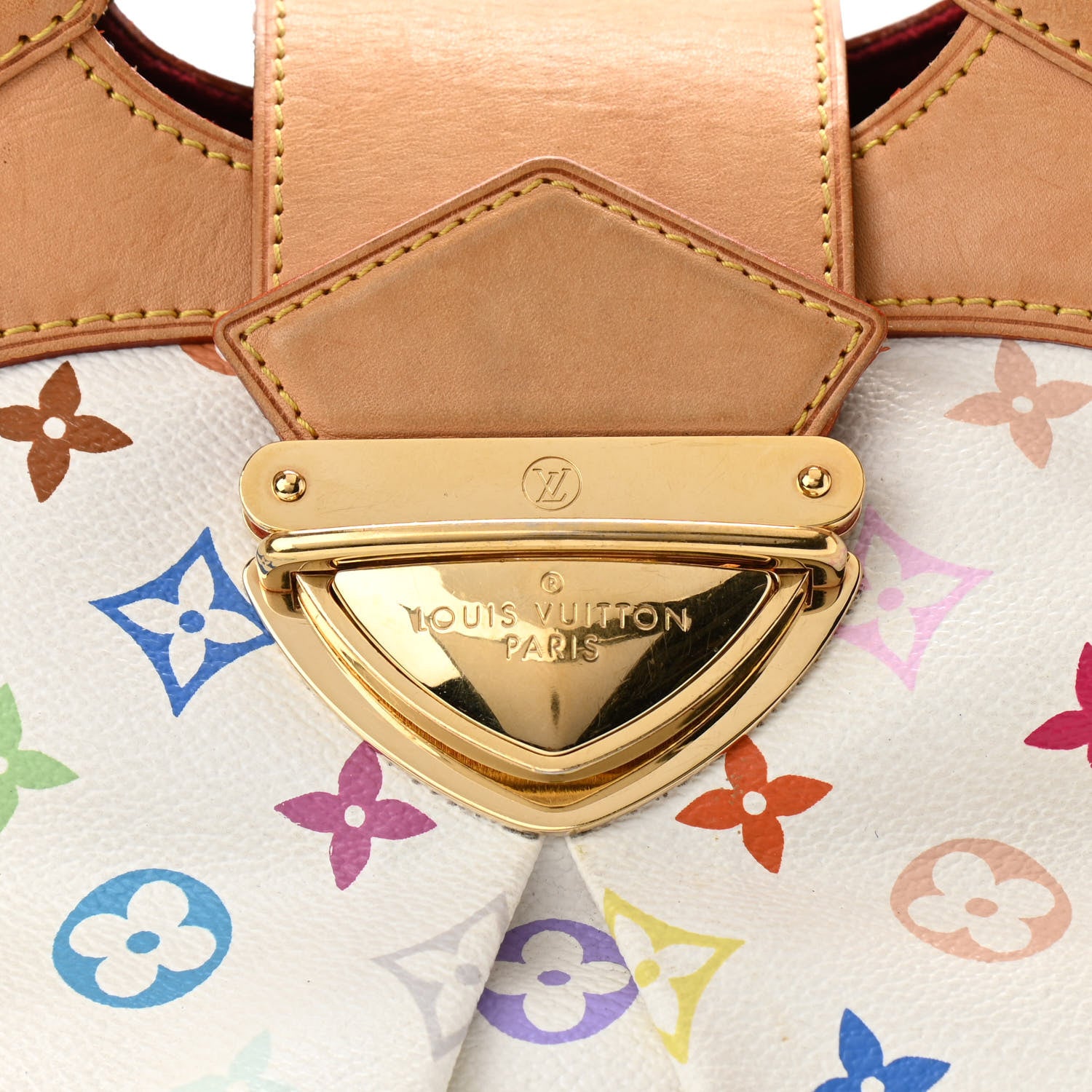 Louis Vuitton Monogram Multicolor Ursula White 7 of 15