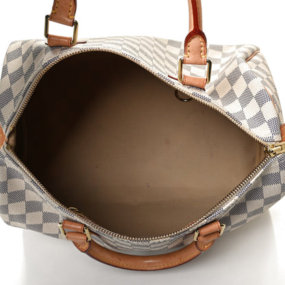 Louis Vuitton Damier Azur Speedy 30 8 of 11