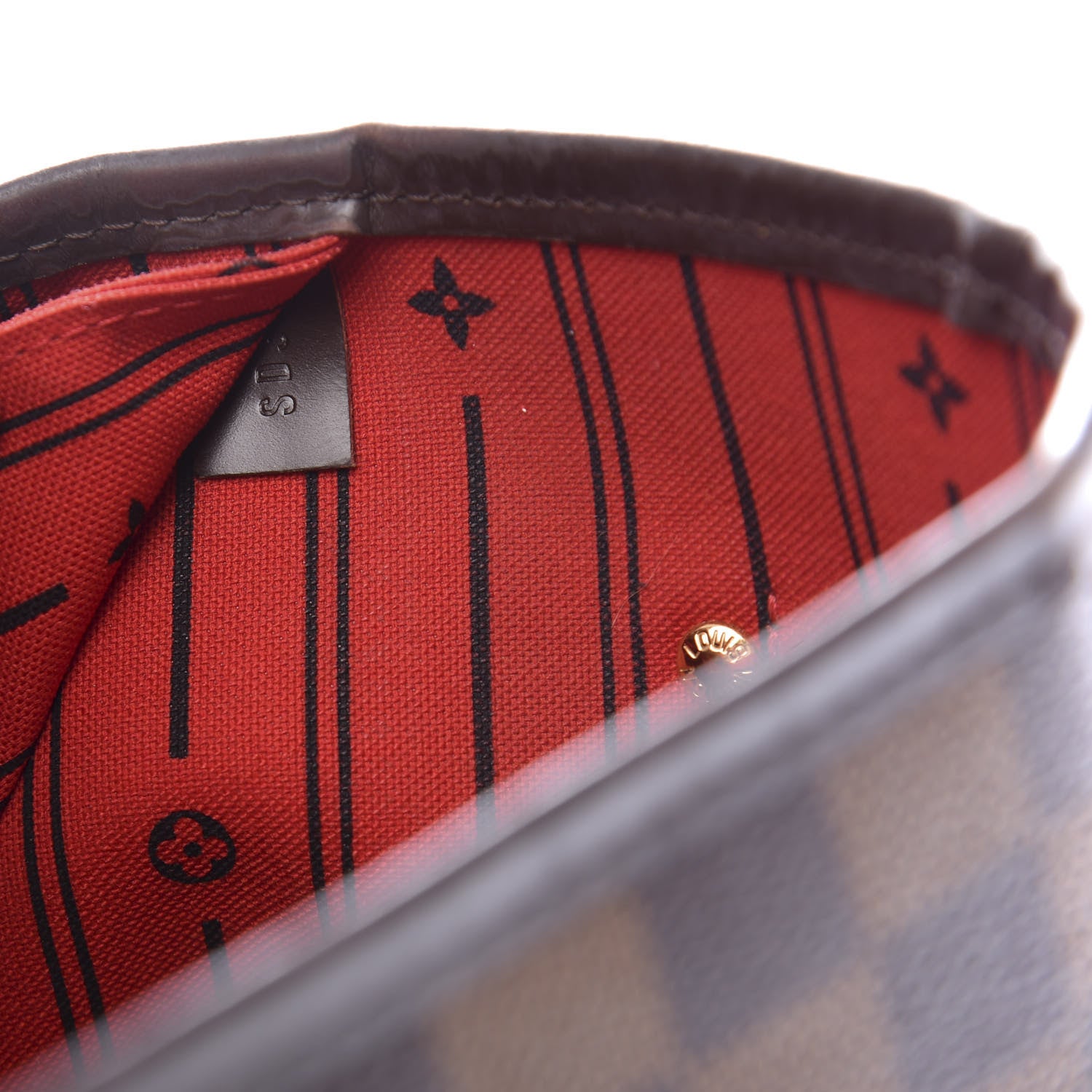 Louis Vuitton Damier Ebene Neverfull MM 9 of 15