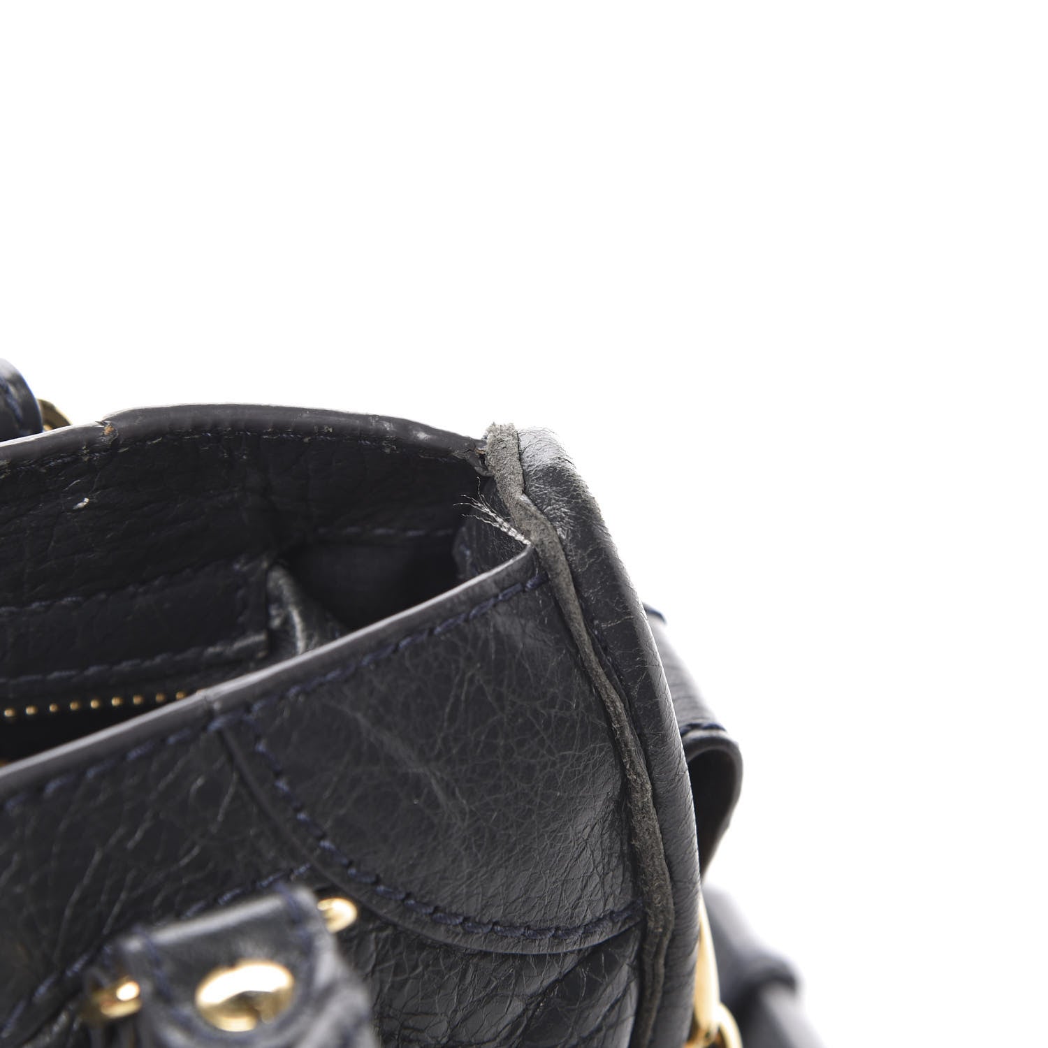 Balenciaga Agneau Giant 12 Gold Hardware Mini City Anthracite 15 of 15