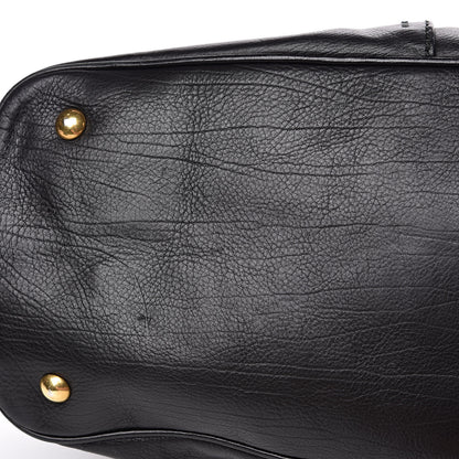 Saint Laurent Calfskin Oversized Muse Black 10 of 14