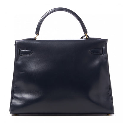 Hermes Box Kelly Retourne 32 Indigo 3 of 40