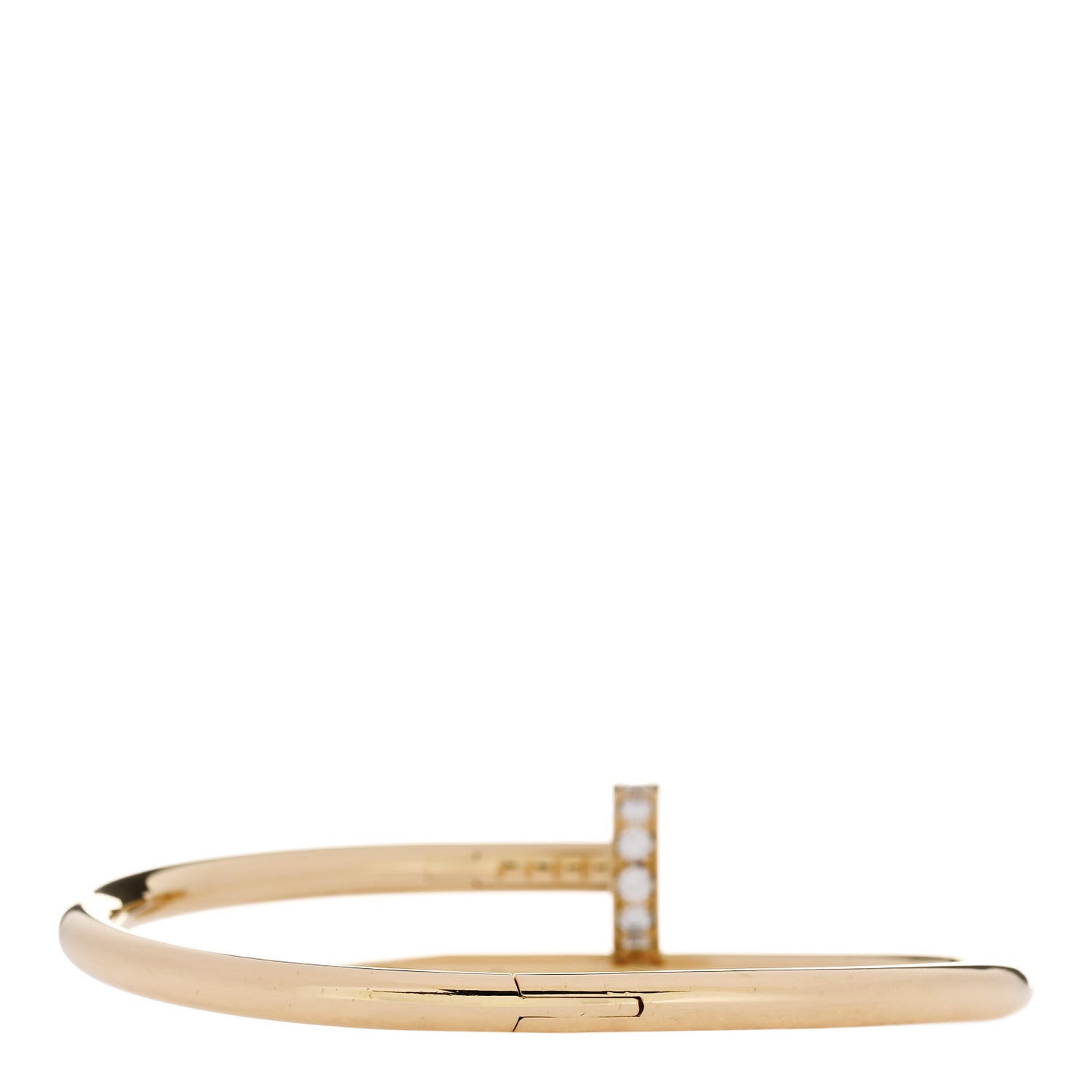 18K Yellow Gold Diamond Juste Un Clou Bracelet 15