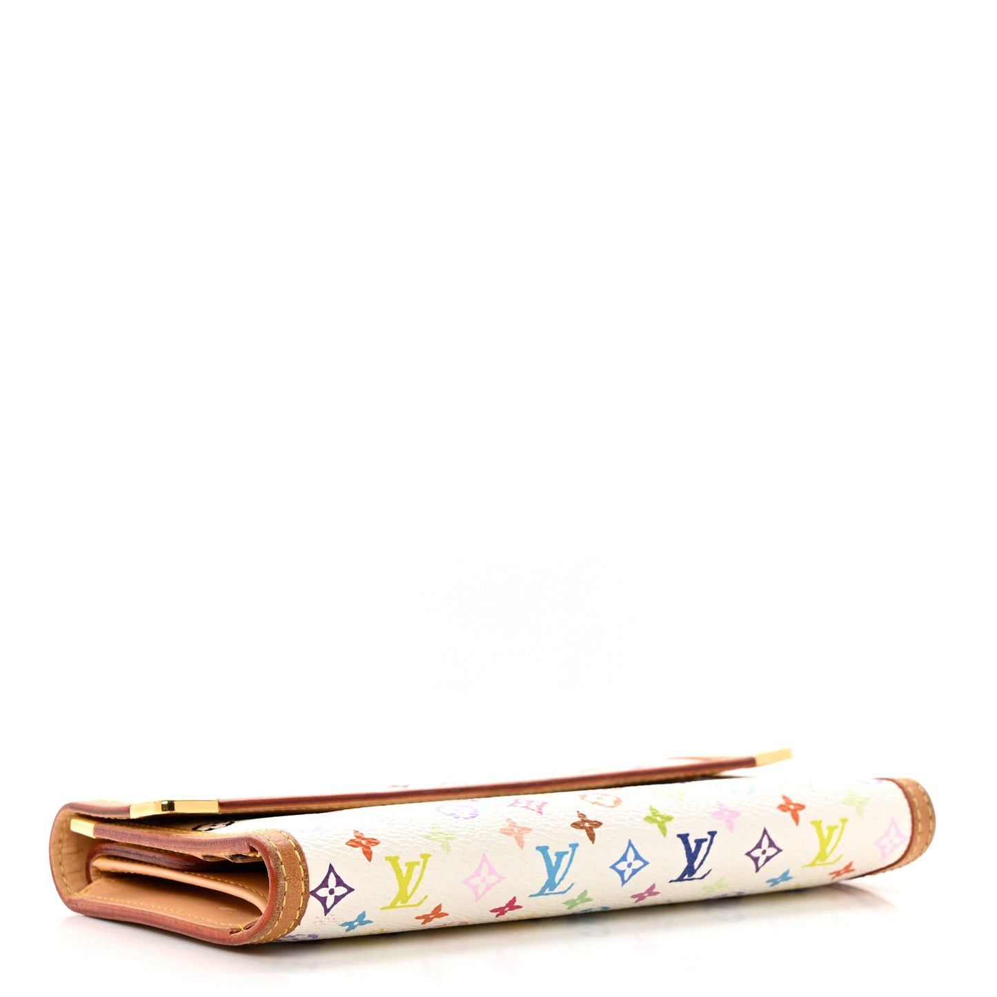 Monogram Multicolor Porte Tresor International Wallet White