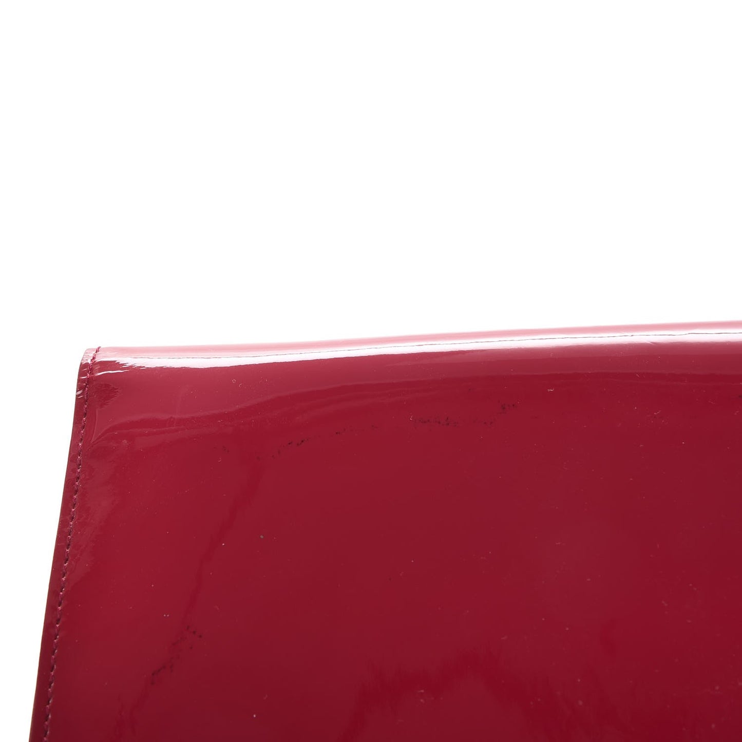 Patent Louise Clutch Rose Indien