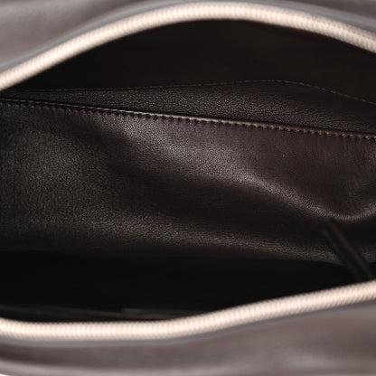 The Row Nappa Astra Bowling Bag Dark Brown Ans 5 of 9