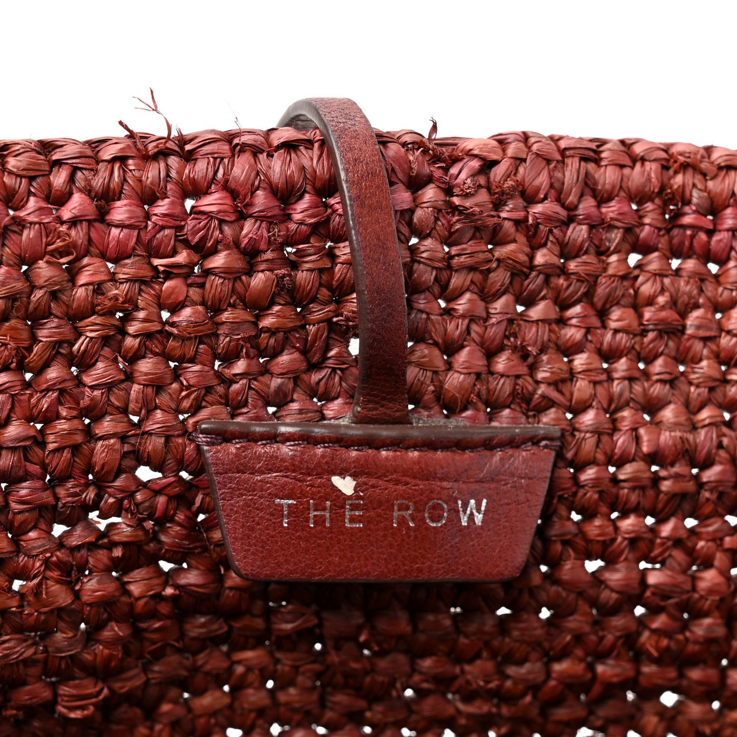 Raffia Emilie Tote Bag Mocha