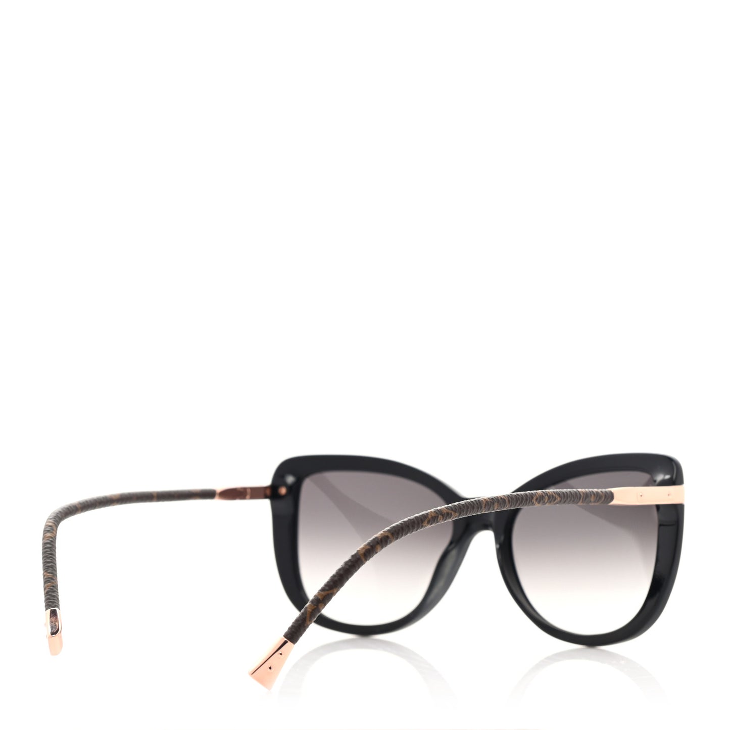 Monogram Acetate Charlotte Sunglasses Z0781W Black