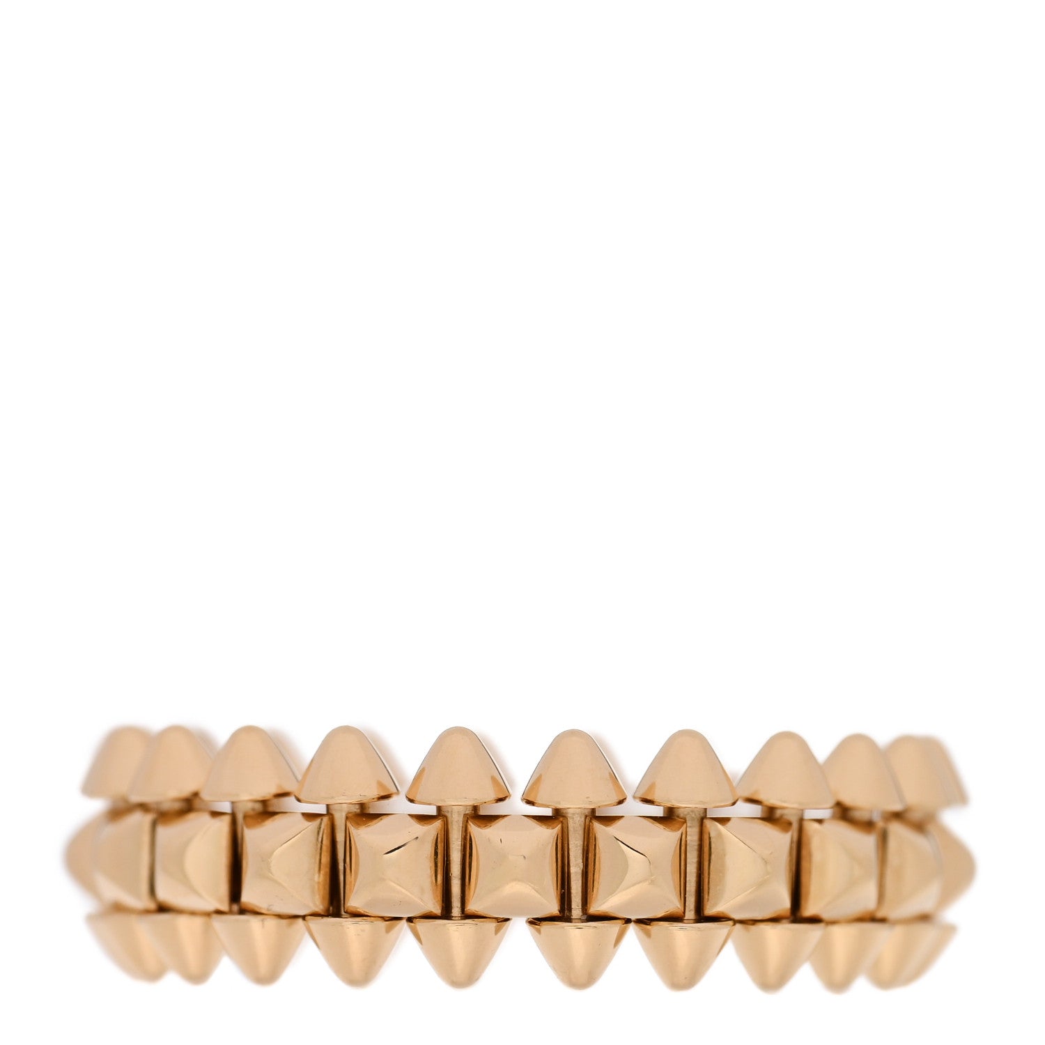 Cartier 18K Yellow Gold SM Clash De Cartier Ring 51 5.75 1 of 4